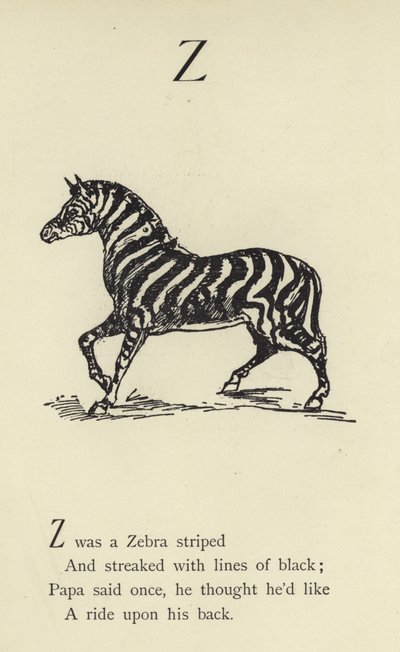 The Letter Z by Edward Lear